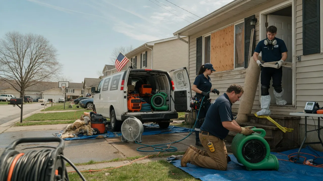 Water Damage Restoration in Edwall, WA near me